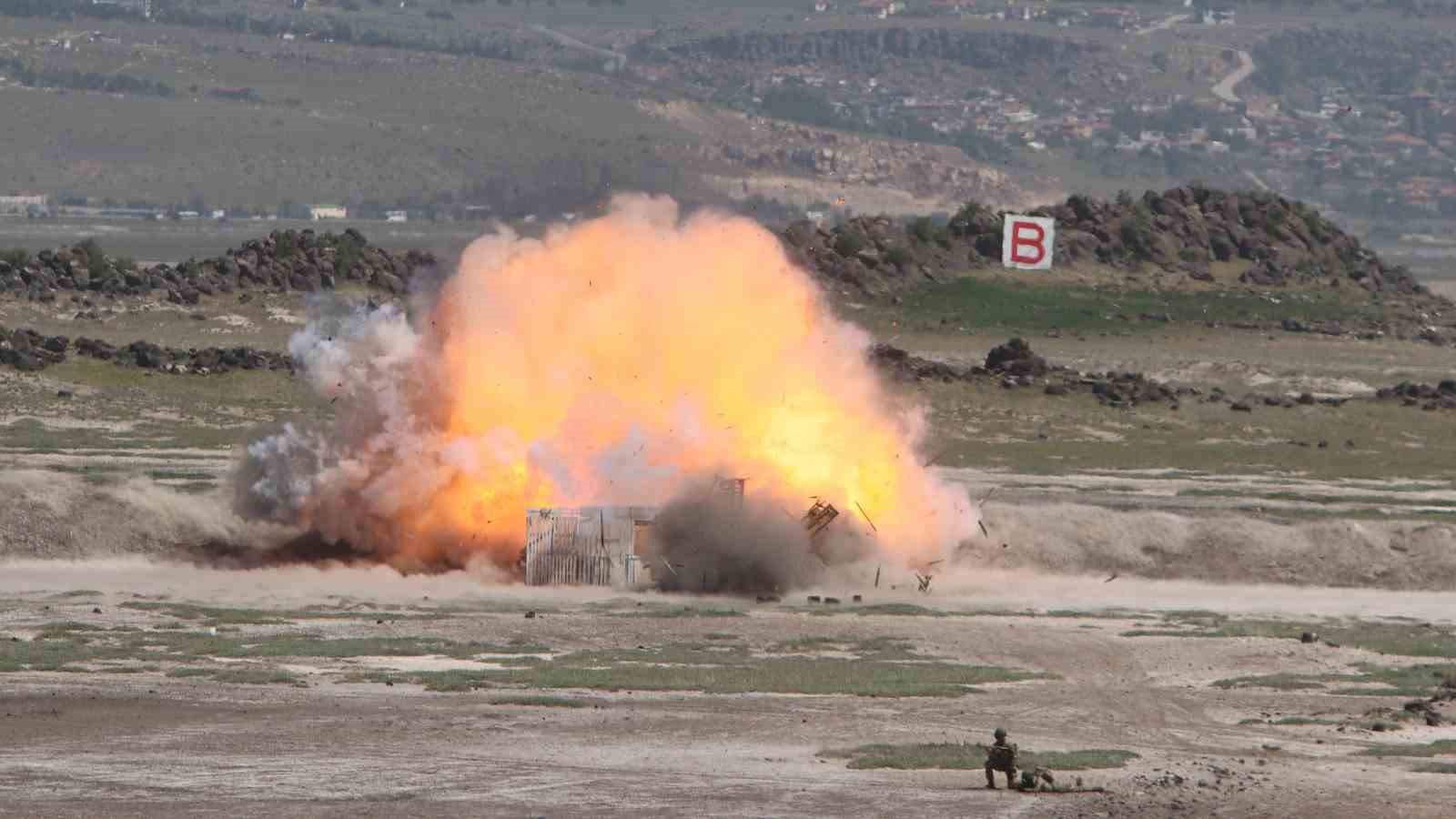 Erciyes-2025 tatbikatı göz doldurdu