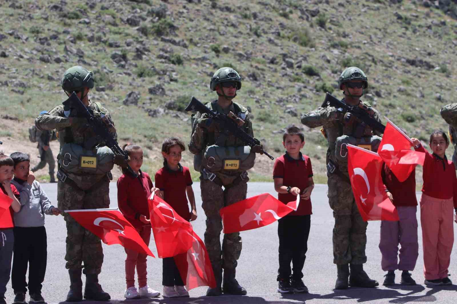 Erciyes-2025 tatbikatı göz doldurdu