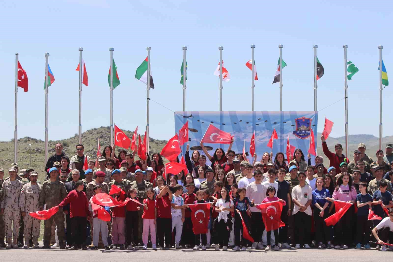 Erciyes-2025 tatbikatı göz doldurdu
