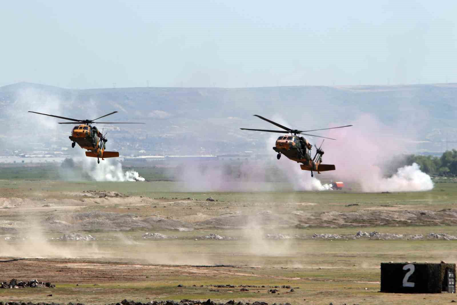 Erciyes-2025 tatbikatı göz doldurdu