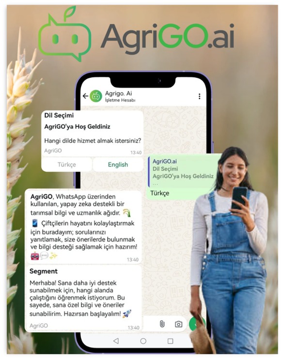 Çiftçiler yapay zeka ile üretim yapacak