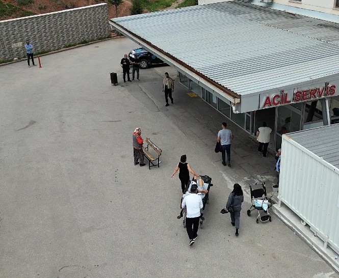 Hastane’de yangın paniği: Hastalar tahliye edildi