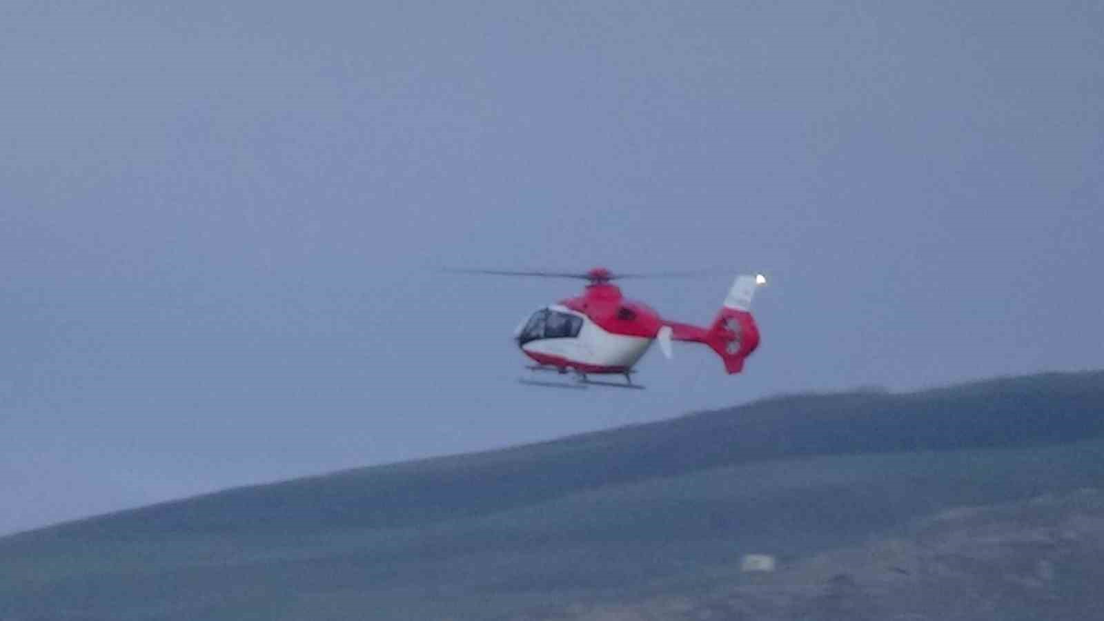 Helikopter Minik Kalp İçin Havalandı