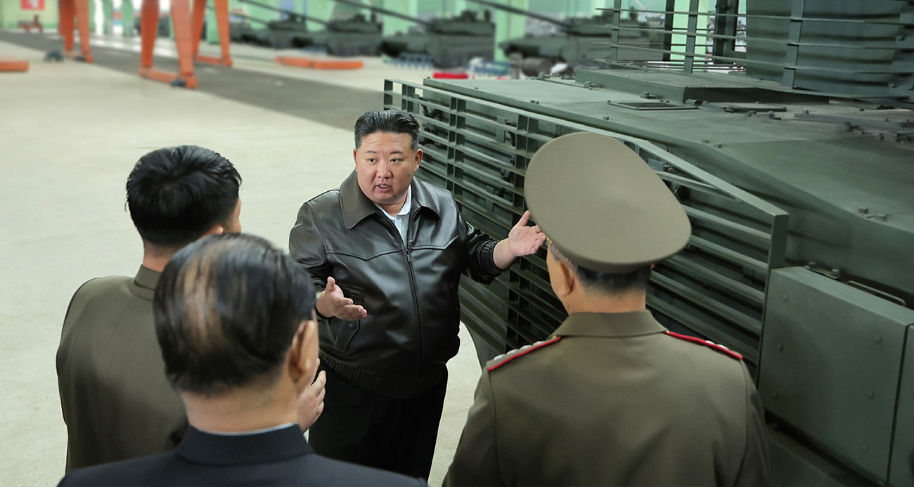 Kuzey Kore lideri Kim’den daha fazla tank üretim talimatı