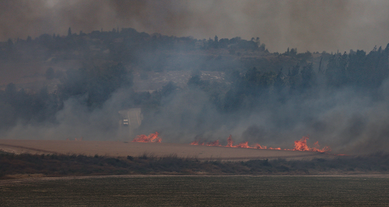 İsrail’den Kudüs’teki yangınlarla mücadele için uluslararası yardım çağrısı