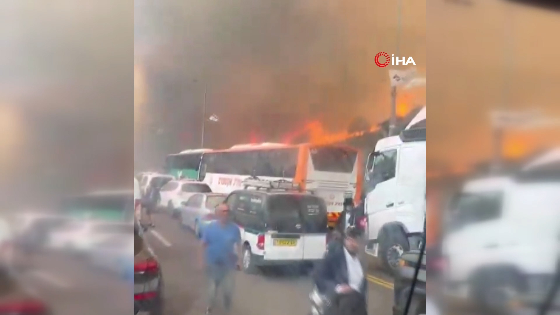 Kudüs çevresindeki orman yangınları kontrolden çıktı