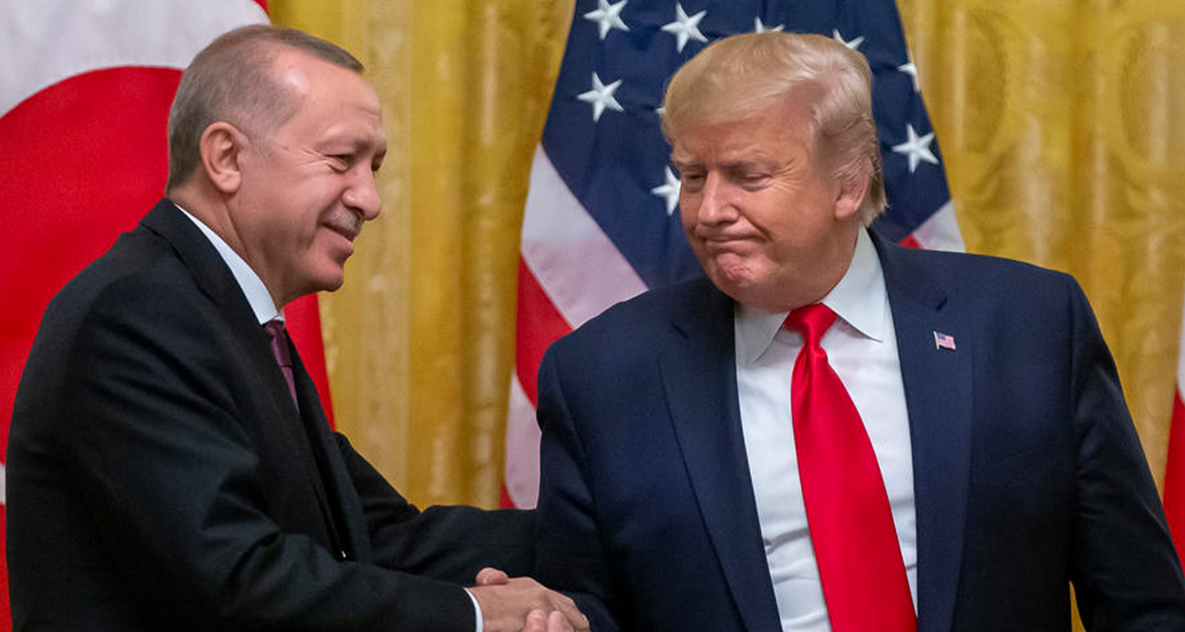 Cumhurbaşkanı Erdoğan, ABD Başkanı Trump ile görüştü