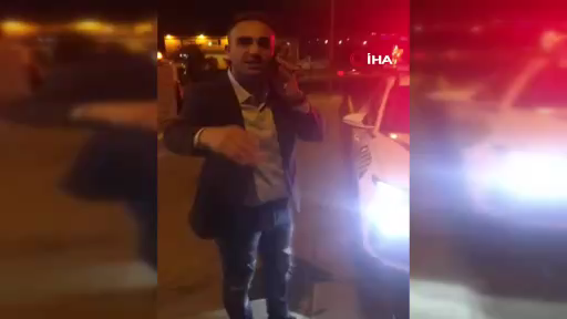 Polise direnen ve küfür eden sürücü tutuklandı