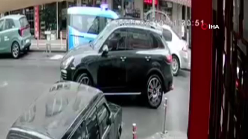 “Milletvekili aracı” dedi, zabıtanın üzerine sürdü