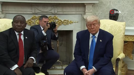 Trump, Güney Afrika Devlet Başkanı Ramaphosa ile görüştü