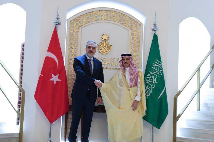 Dışişleri Bakanı Fidan, Suudi mevkidaşı Ferhan Al Suud ile görüştü