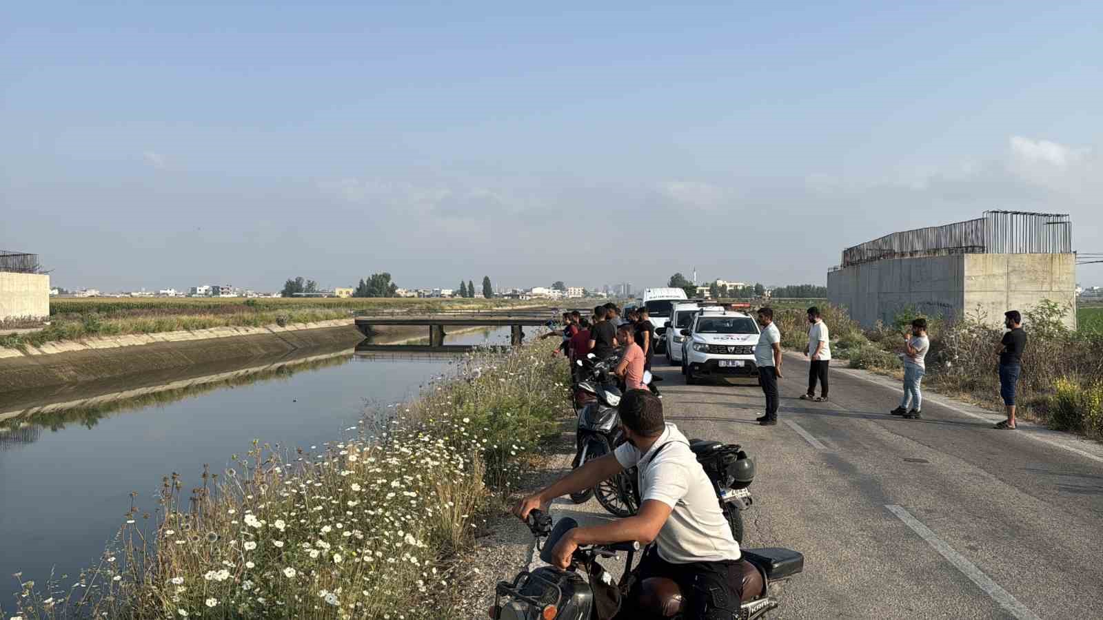 Bisikleti için kanala girmişti, cansız bedeni bulundu