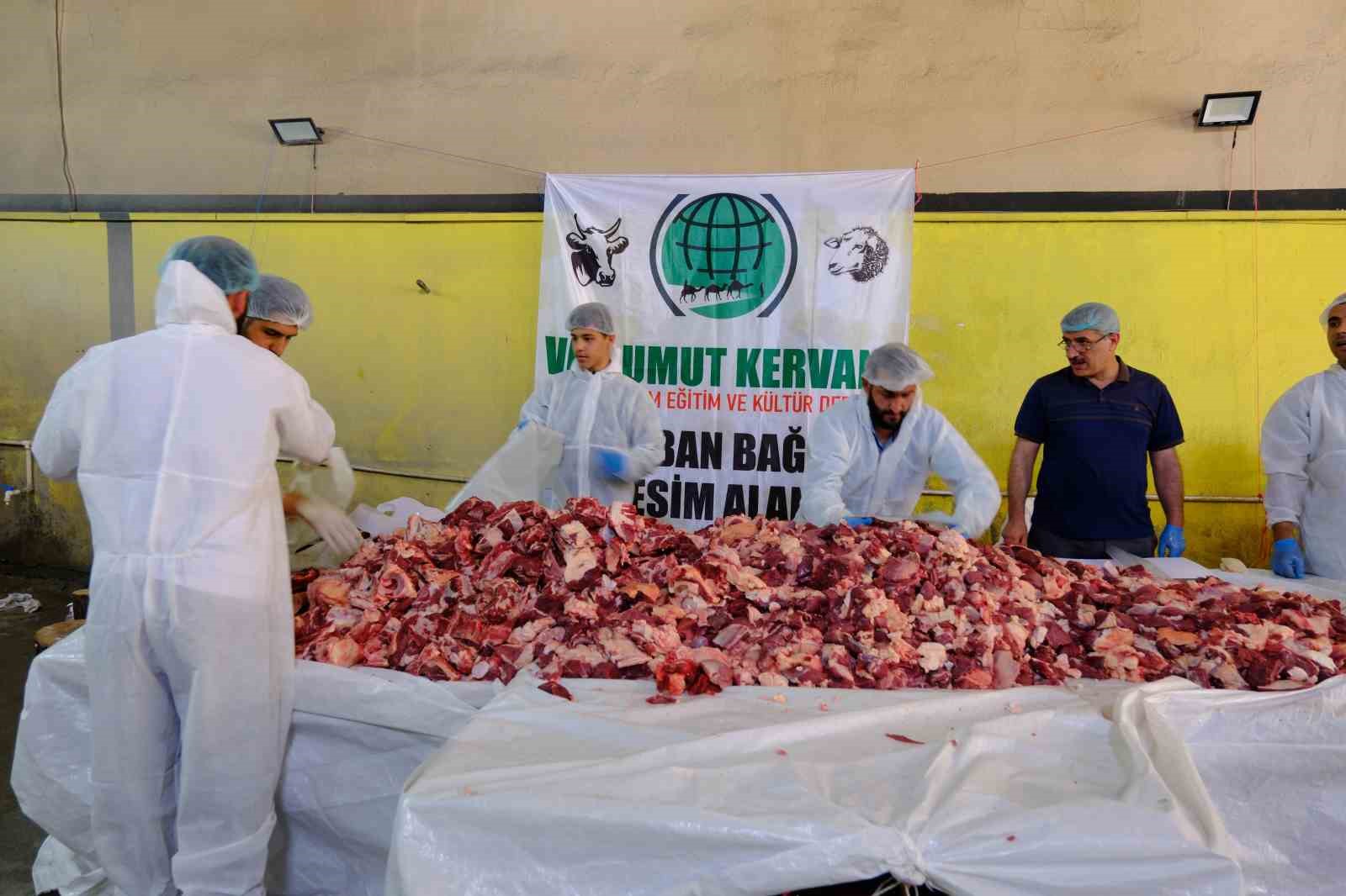 Van’da Geleneksel Toplu Kurban Kesimi Yapıldı