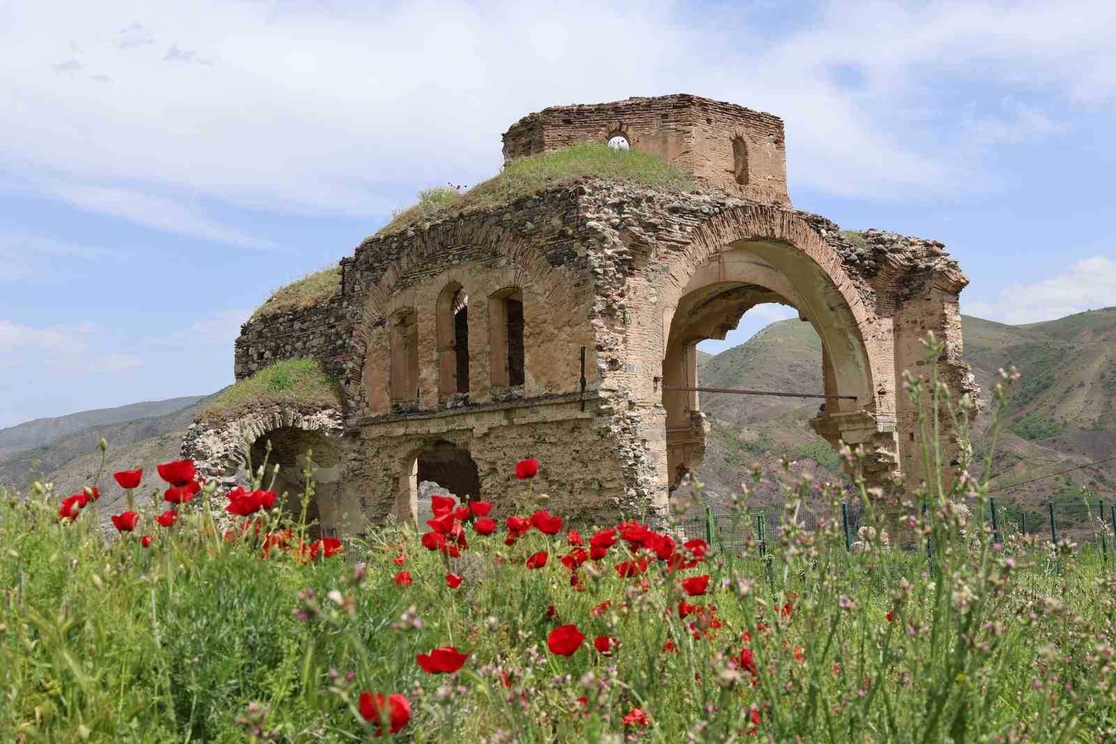 Palu’daki tarihi yapılar fotoğraf karelerine yansıdı