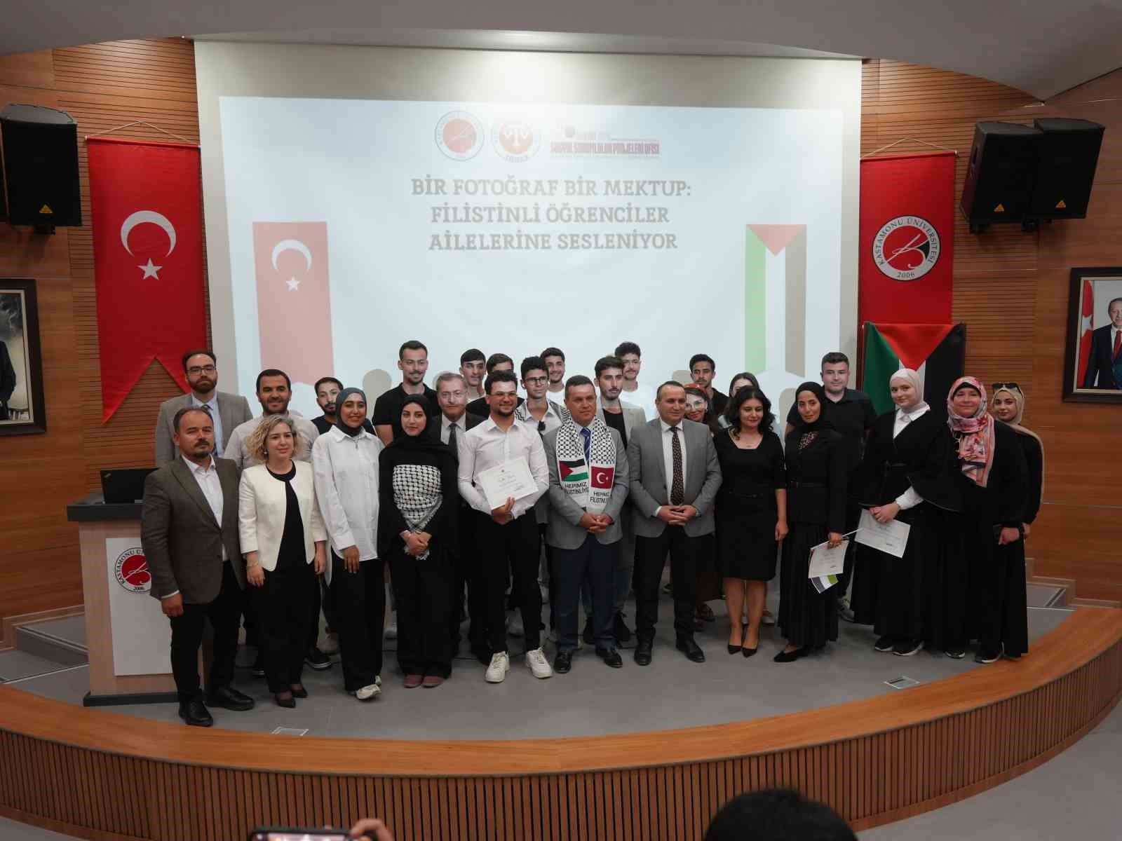 Filistinli öğrencilerden ailelerine ağlatan mektup