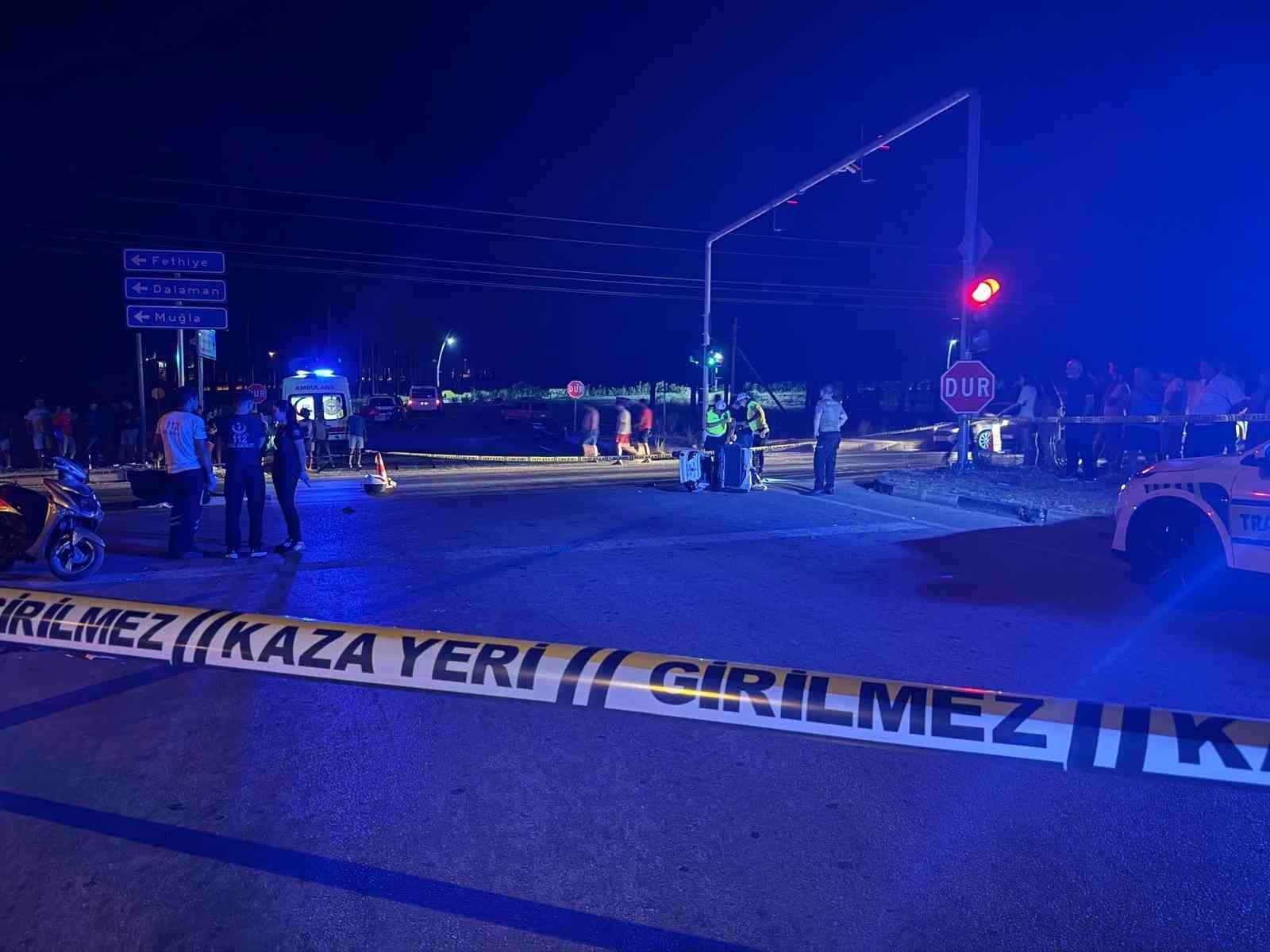 Tırla çarpışan motosiklet sürücüsü hayatını kaybetti