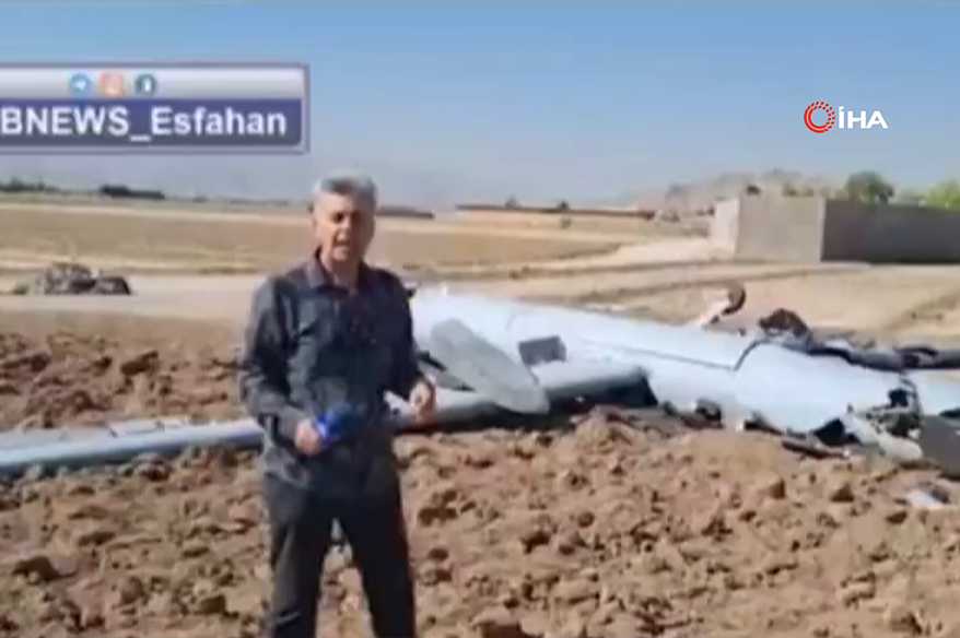 İran, düşürülen Hermes 900’ün görüntülerini yayınladı