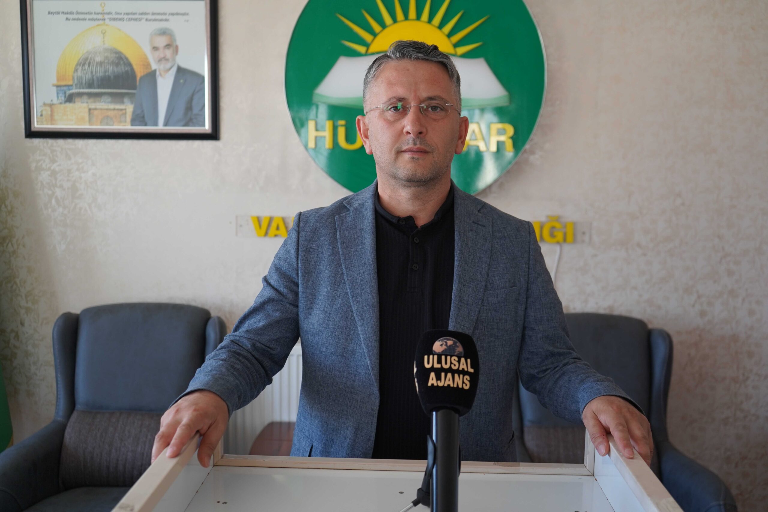 HÜDA PAR Van İl Başkanı Saygın: “VASKİ Derhal Zamdan Geri Adım Atmalı”