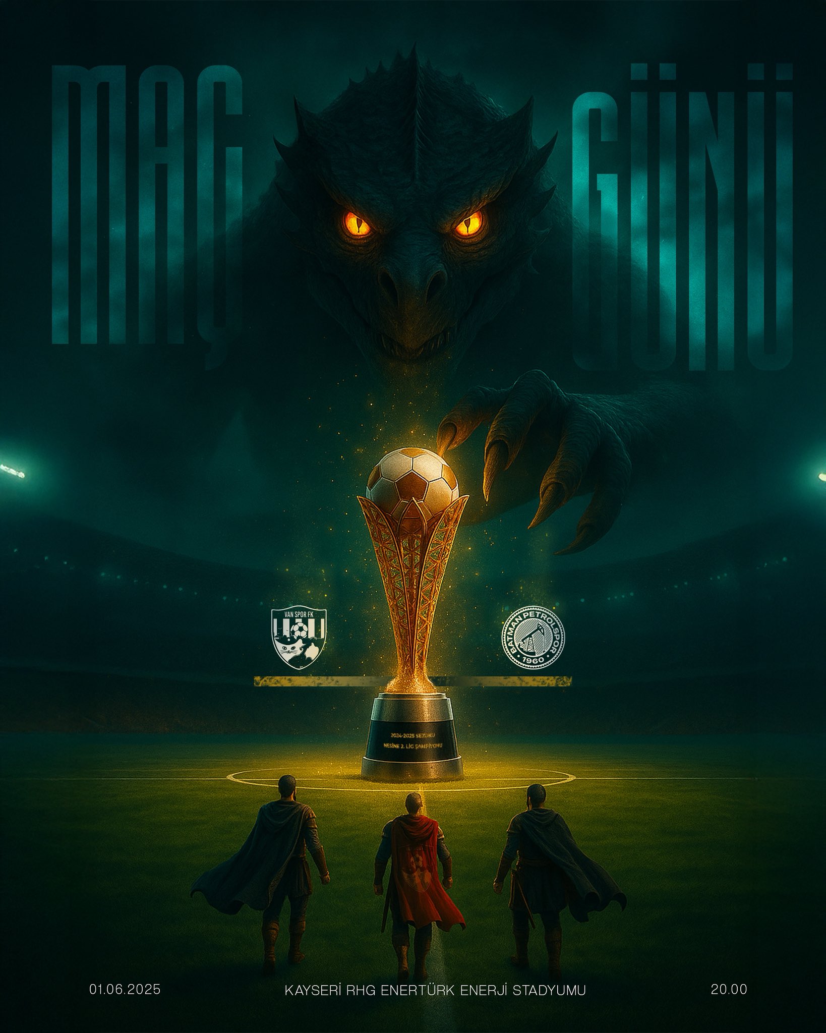 Vanspor ile Batman Petrolspor Final Maçı HT Spor’dan Canlı Yayınlanacak