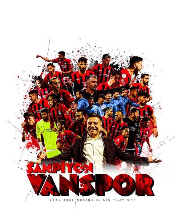 Ve Vanspor 1. Lig’de!
