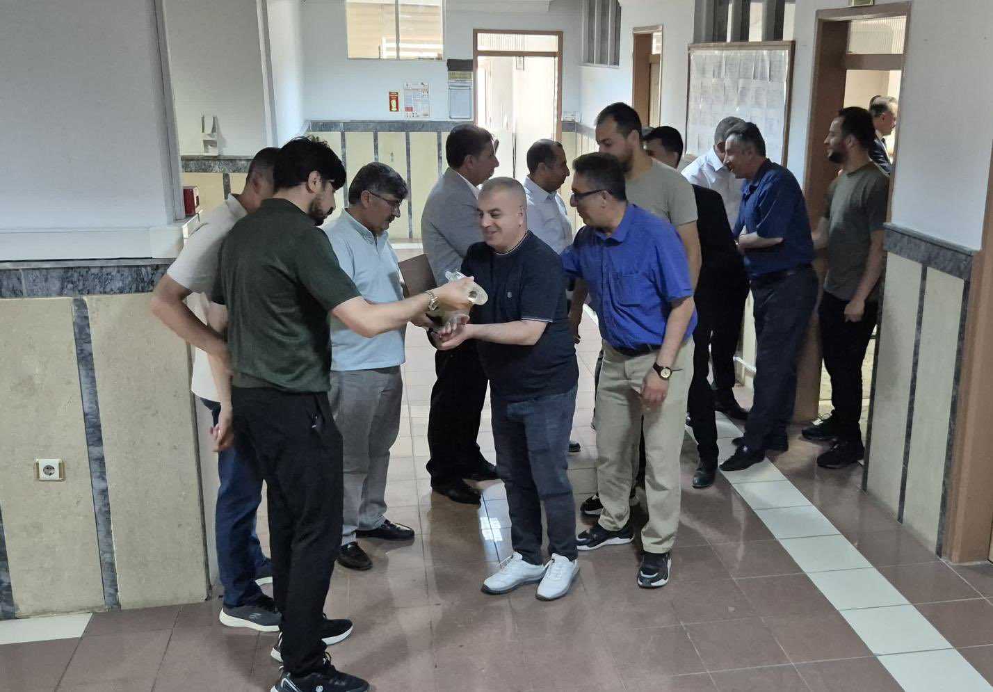 Van Tuşba İlçe Millî Eğitim Müdürlüğünde Geleneksel Bayramlaşma Merasimi