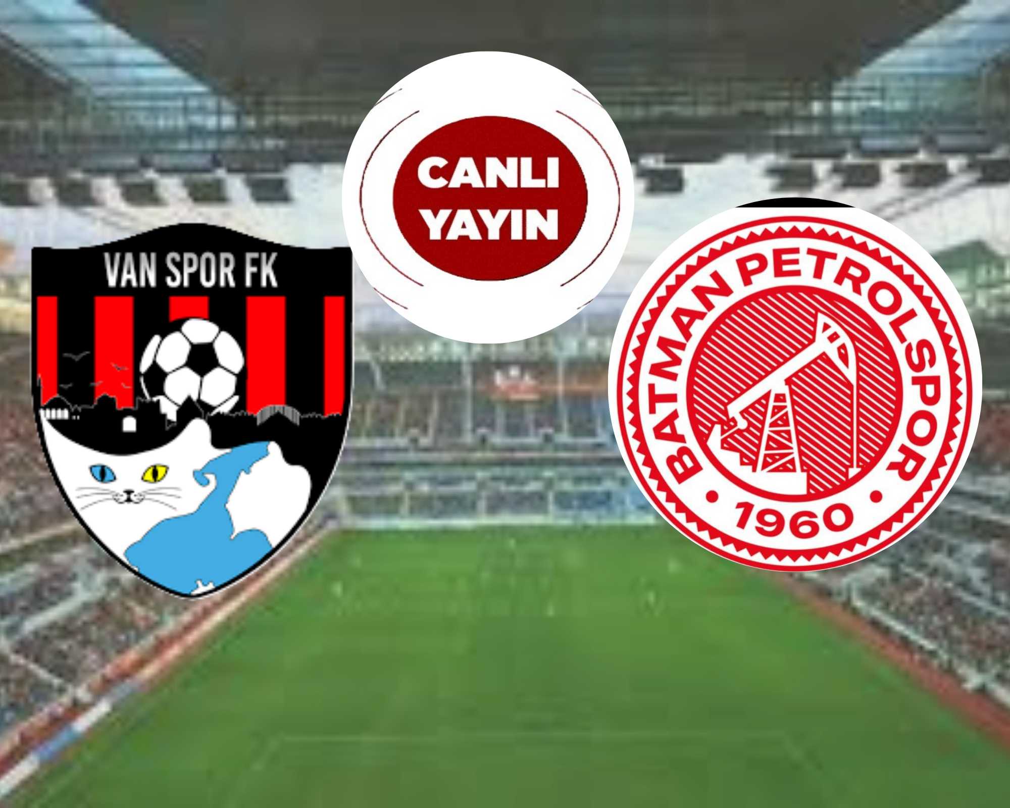 Vanspor FK- Batman Petrolspor Maçını HT Spor’da Canlı İzle