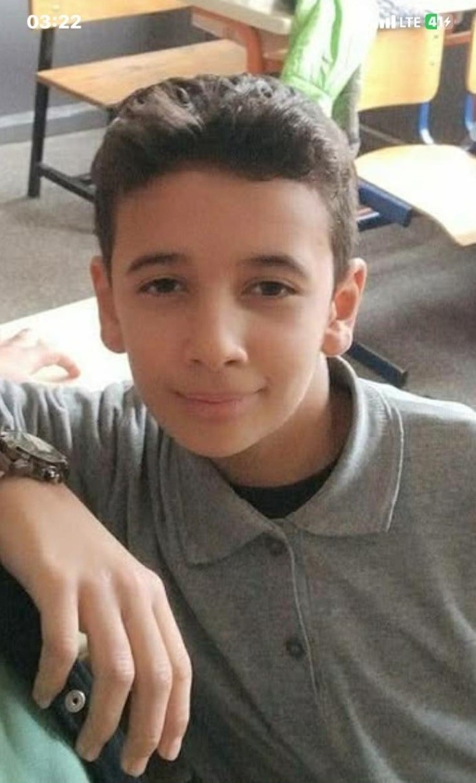 14 yaşındaki çocuğun kaybolmadan önceki görüntüleri ortaya çıktı