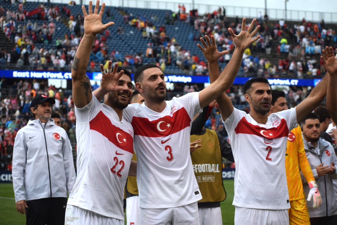 A Milli Futbol Takımı ABD’yi 2-1 yendi