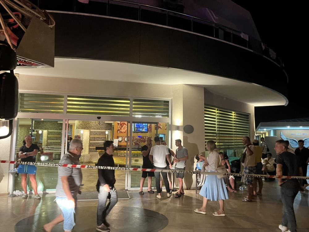 5 yıldızlı oteldeki yangın!