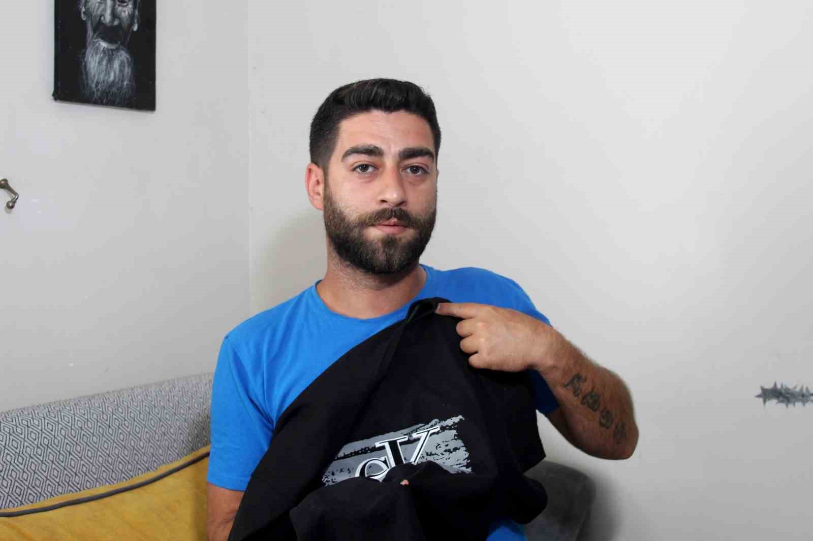 Bayramlaşmaya giden adama, yorgun mermi isabet etti