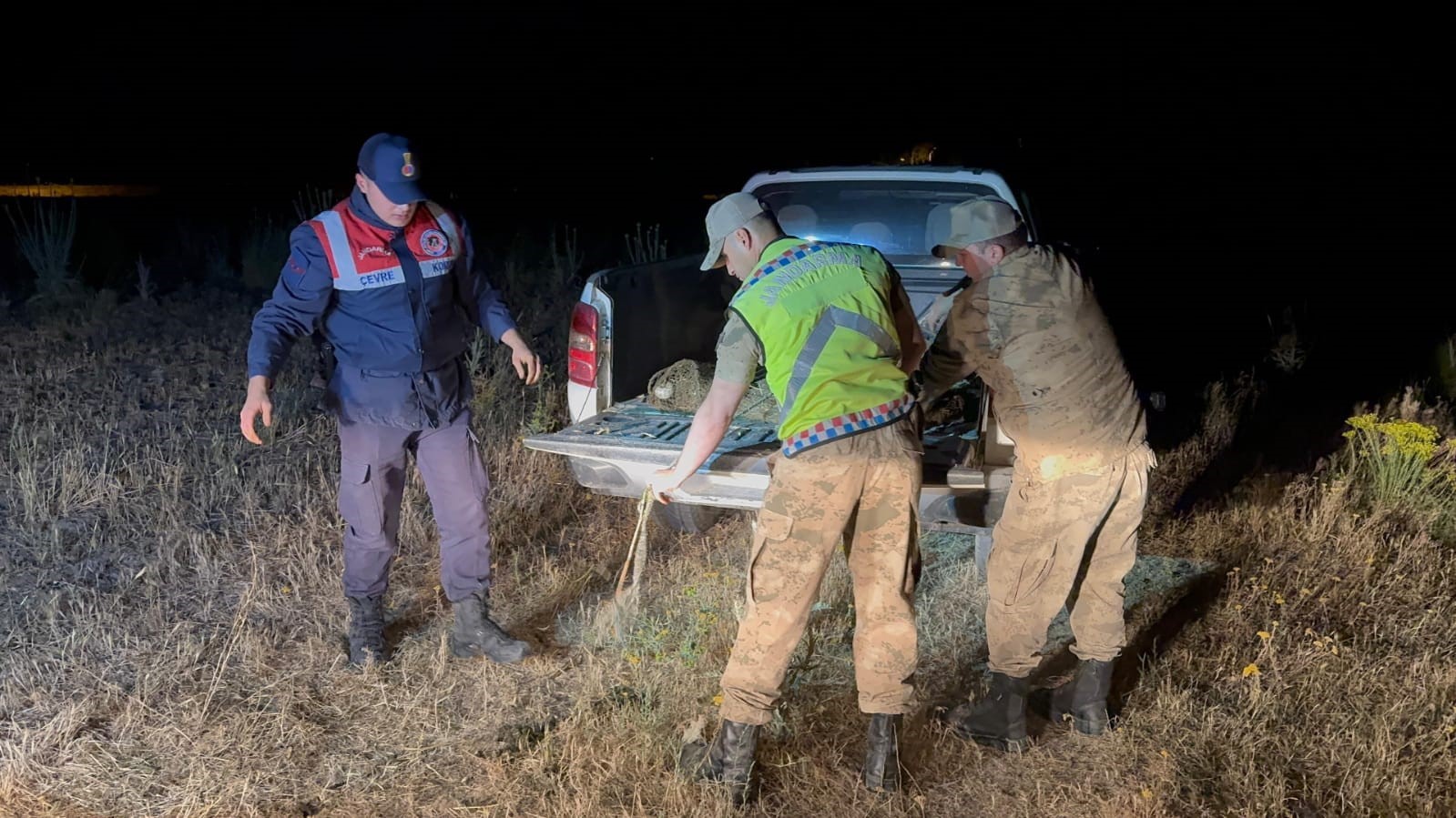Van’da 1,5 ton inci kefali ele geçirildi