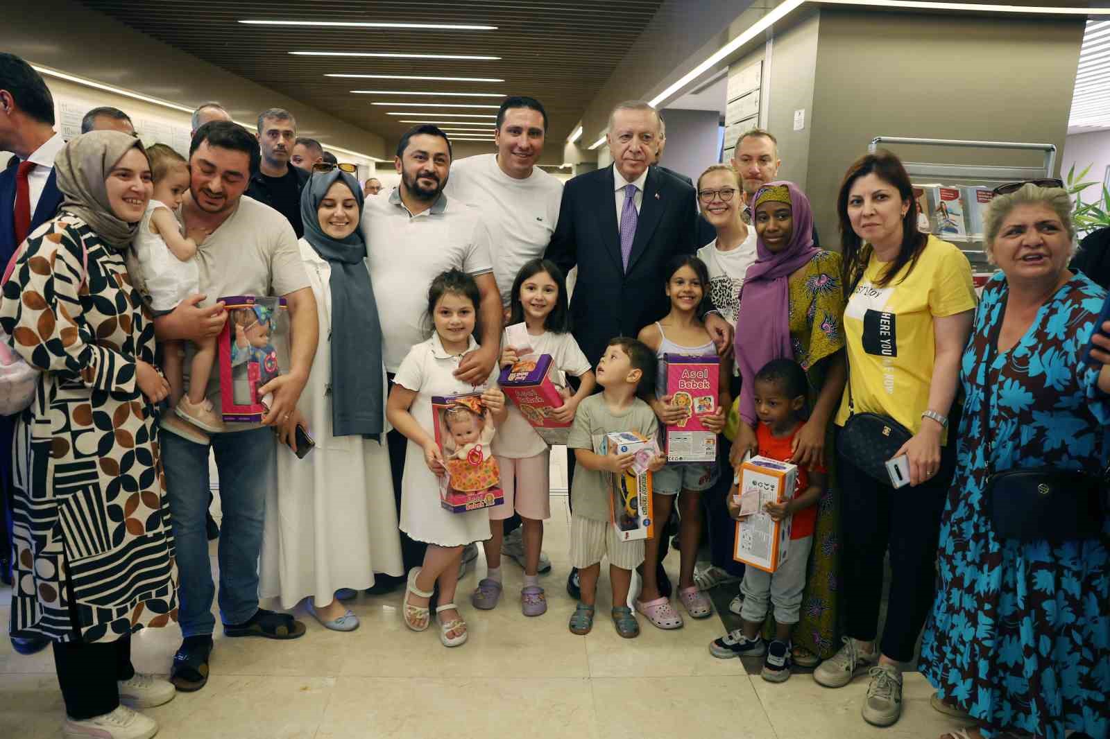 Cumhurbaşkanı Erdoğan’dan AK Parti Genel Başkan Yardımcısı Yalçın’a 