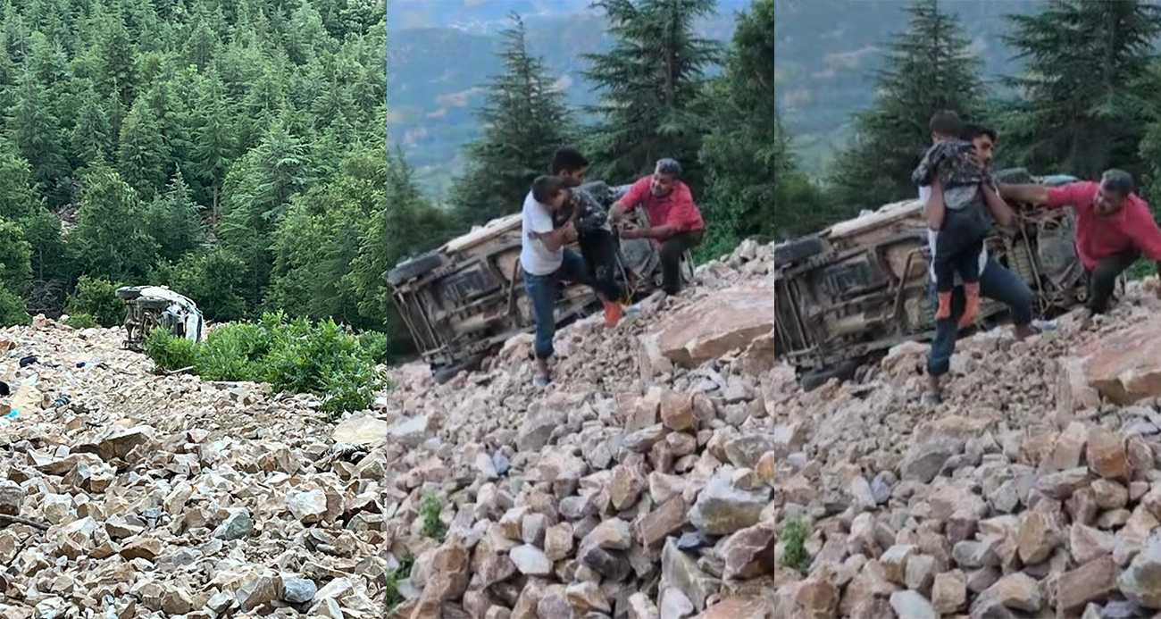 Yayla yolunda feci kaza: 3 ölü, 1 yaralı