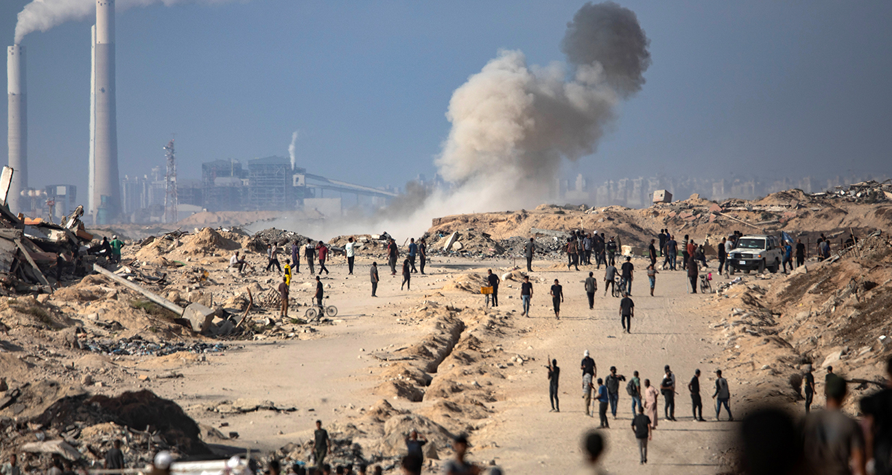 Gazze’de can kaybı 56 bin 331’e yükseldi