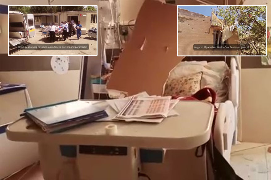 İsrail, Tahran’da bir hastaneyi hedef aldı