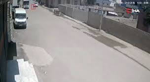 O anlar böyle görüntülendi!