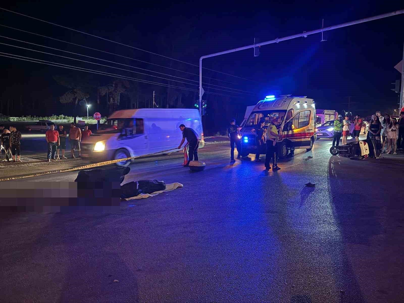 Muğla’da trafik kazası: 1ölü