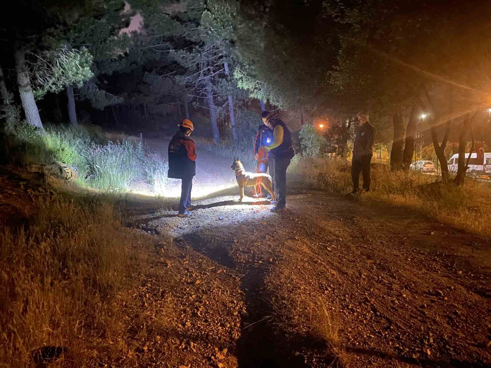 Ormana girdikten sonra haber alınamayan şahıs için arama çalışmaları başlatıldı