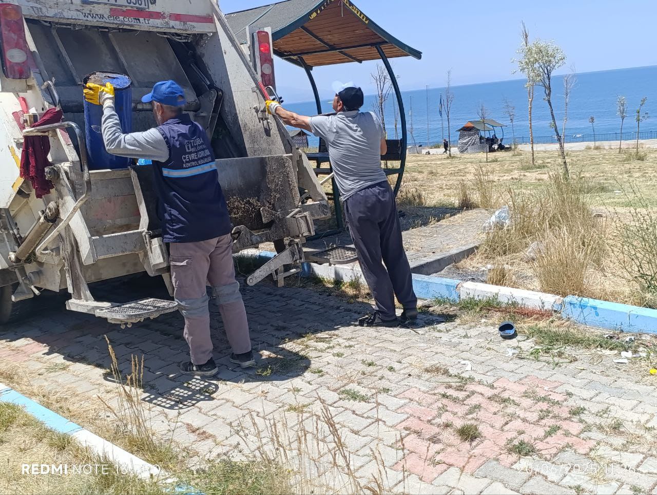 Van’ın Mavi Bayraklı Plajı Yeni  Sezona Hazır