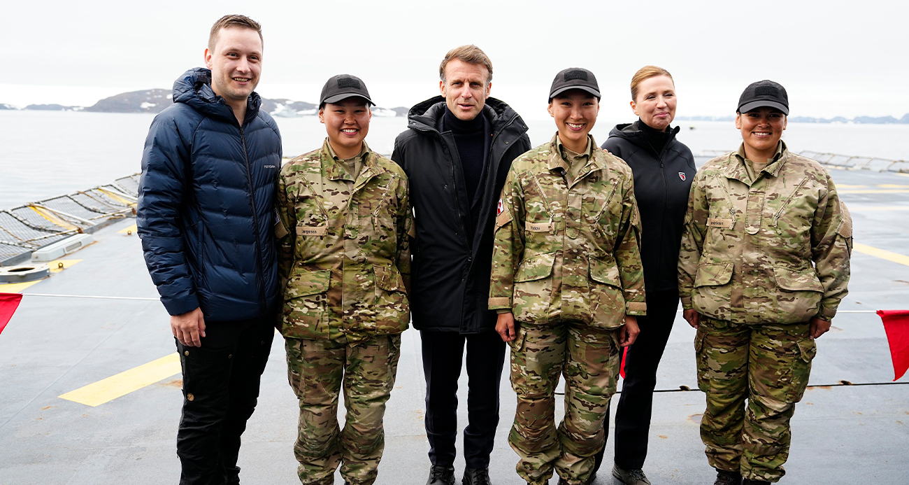 Fransa Cumhurbaşkanı Macron, Grönland’de