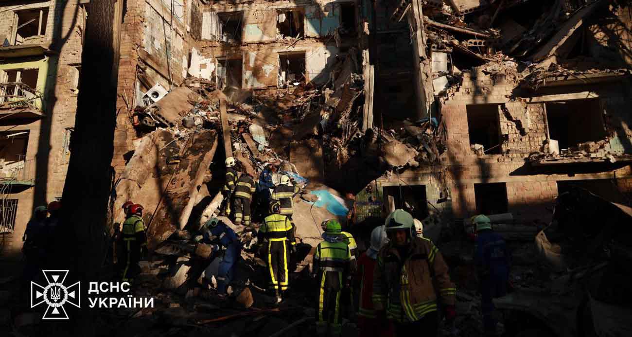 Rusya, Ukrayna’yı Gece Boyunca Vurdu: 5 Ölü