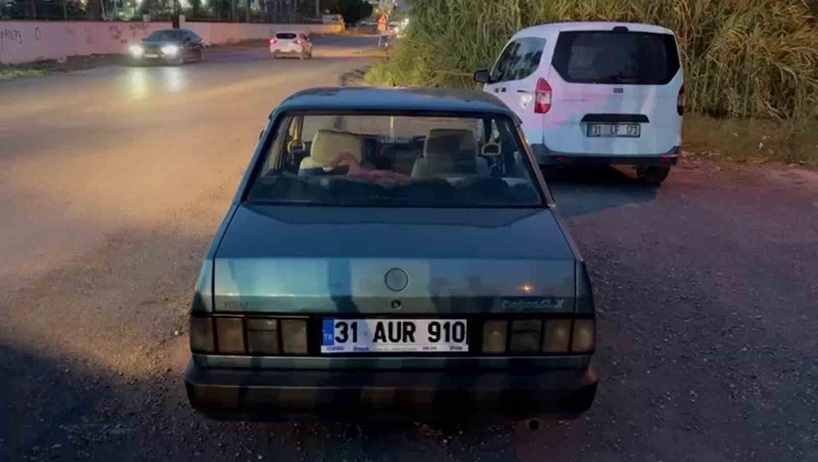 Sokak Ortasında Şov Yapan Sürücü Ceza Aldı