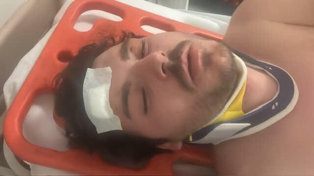 Trafikte darp edilen oyuncu dehşet anlarını anlattı