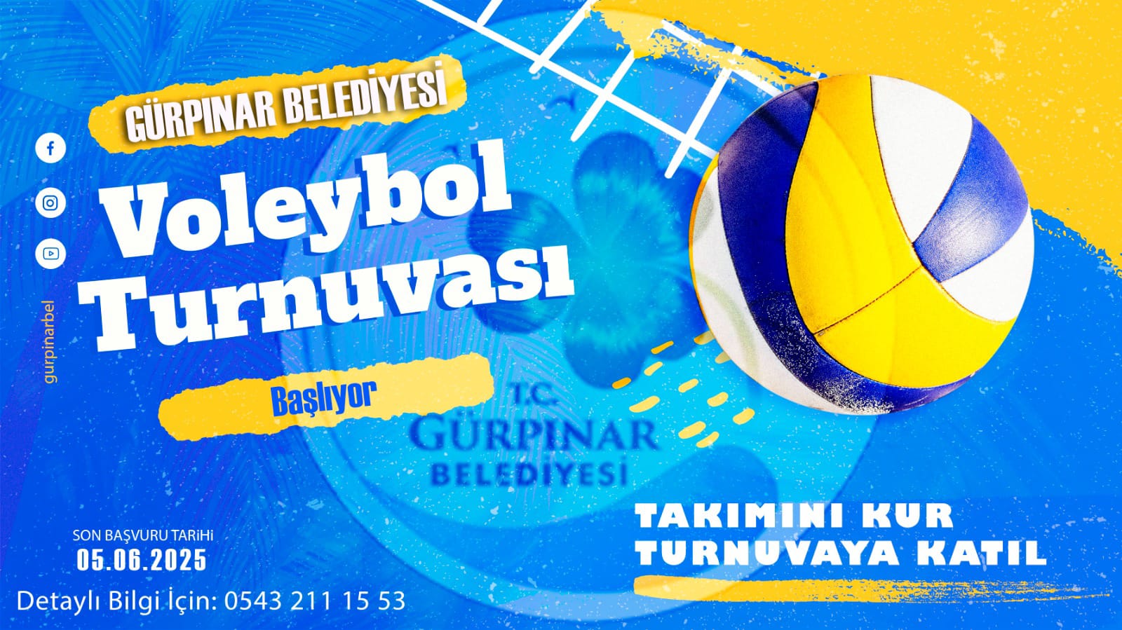 Gürpınar’da Voleybol Rüzgârı Esecek: Belediye Turnuva Düzenliyor