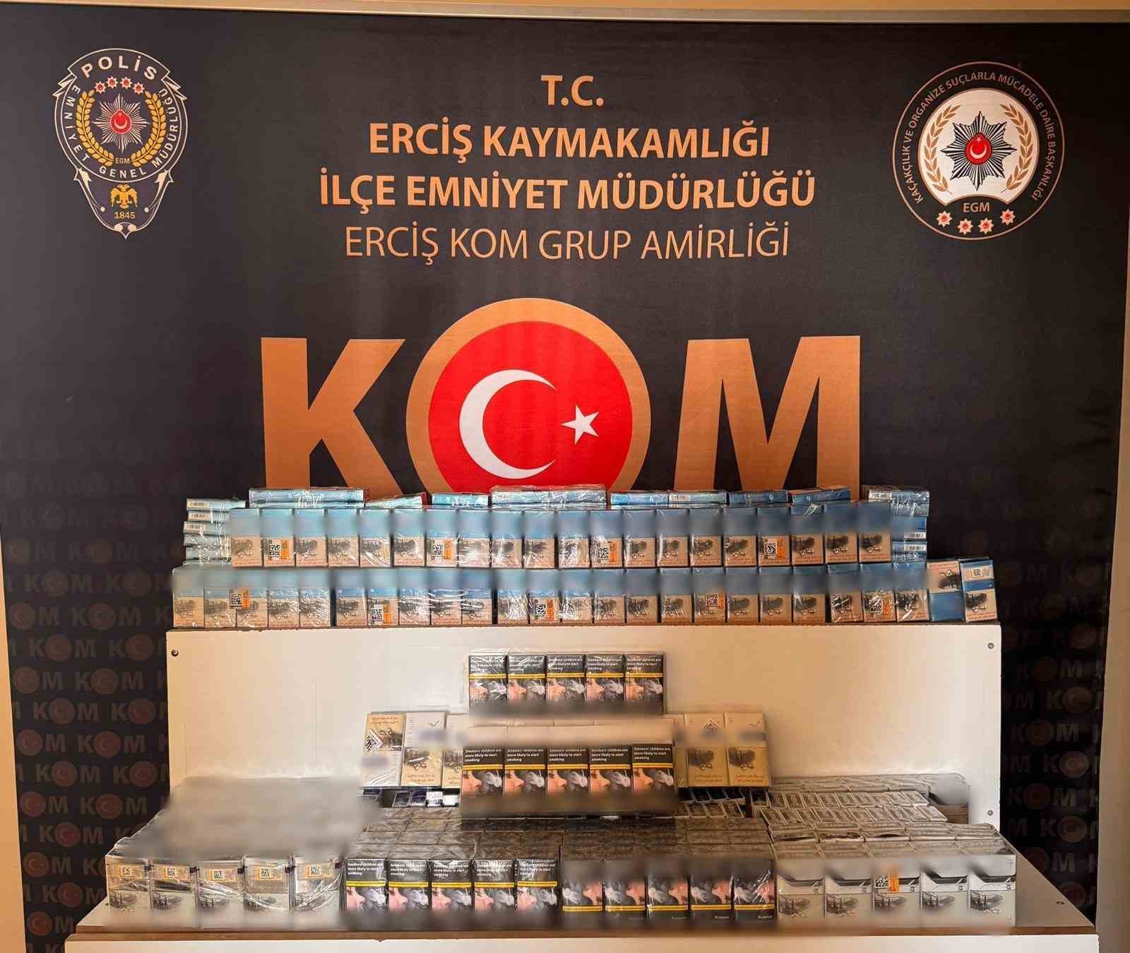 Van’da gümrük kaçakçılığı operasyonu