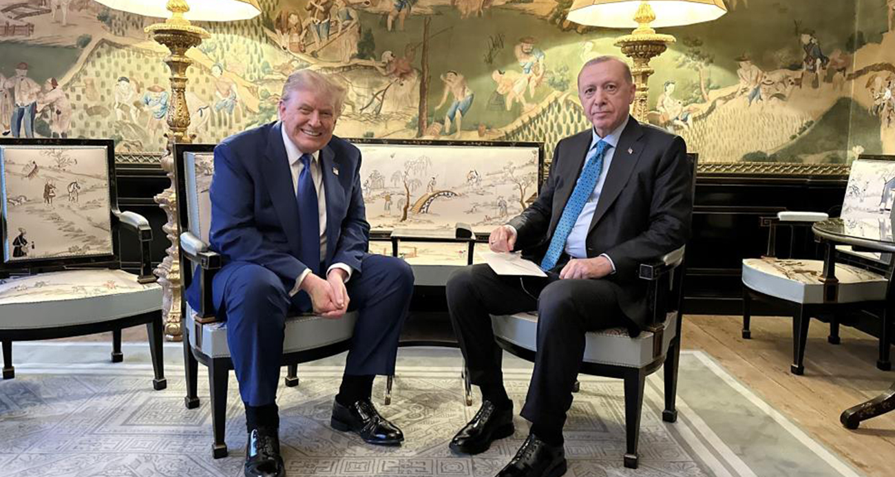 Cumhurbaşkanı Erdoğan, Trump ile görüştü