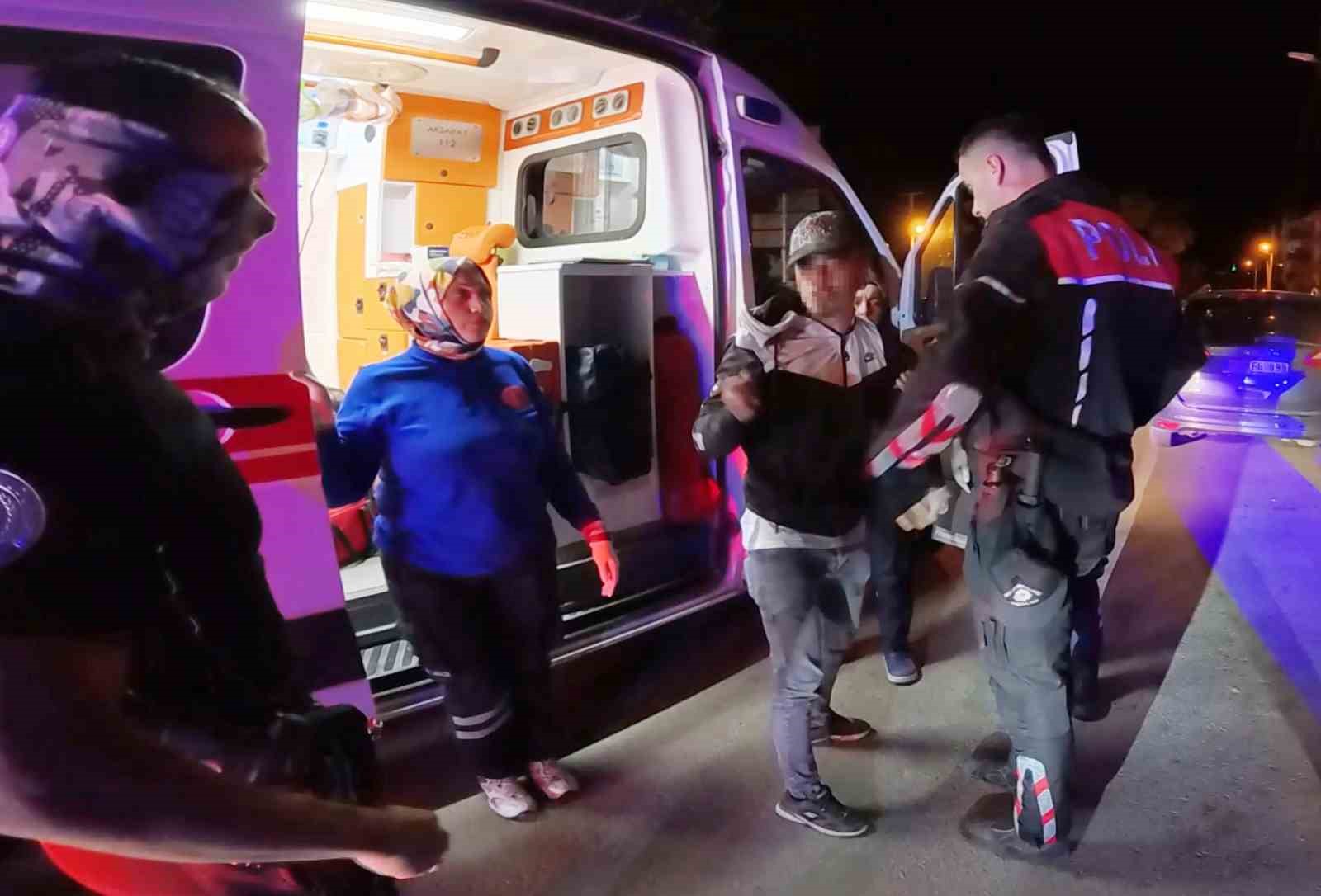 Yasal sınırın 16 kat üstünde alkollü çıktı! Ne Polisi Dinledi Ne Sağlıkçıyı