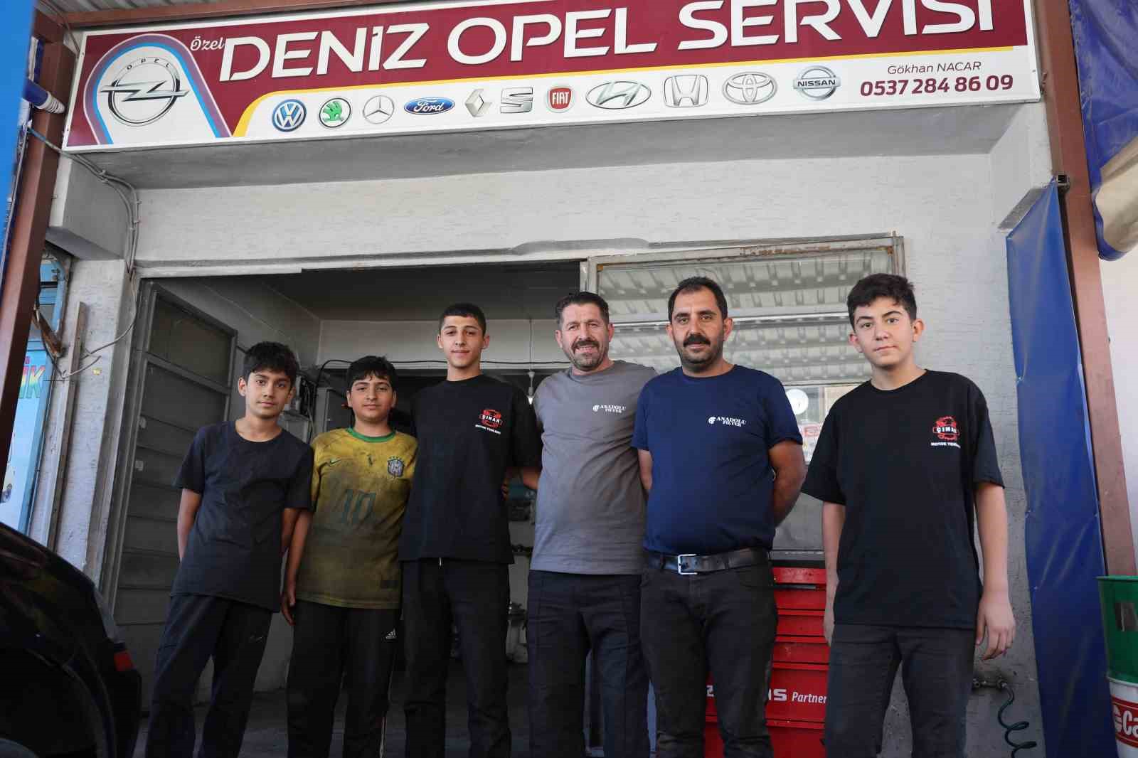 Sanayide çırak sıkıntısı: 
