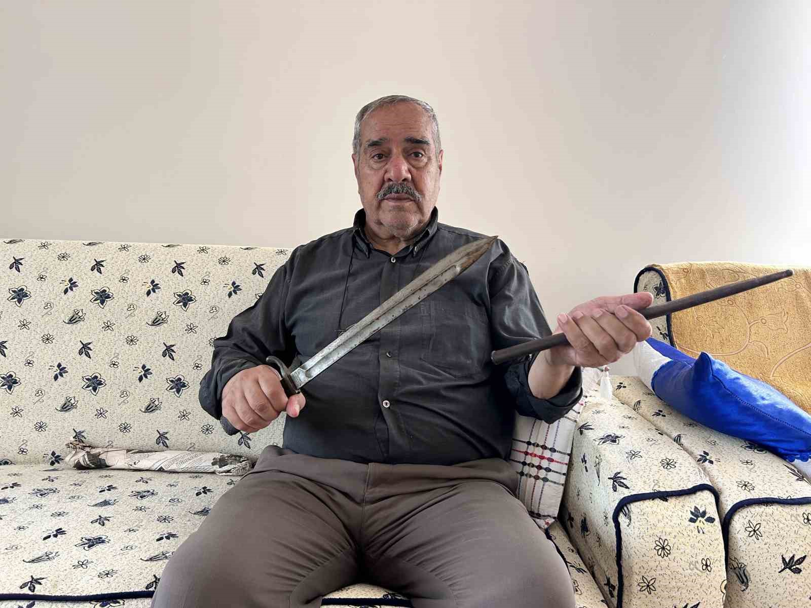 170 Yıllık Hatıra: Dededen Kalan Savaş Süngüsünü Gözü Gibi Koruyor