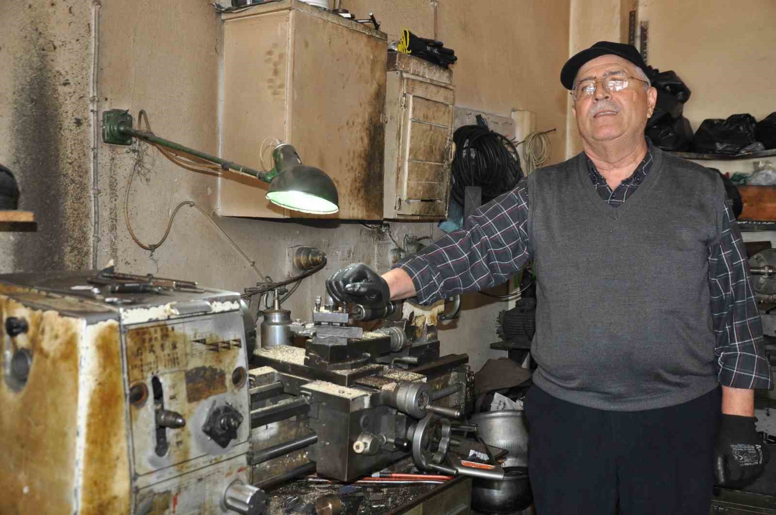 Kars’ta 4 kuşaktır kollu süt makinelerini tamir ediyorlar